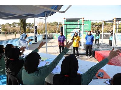 گزارش تصویری «مسابقات کلیستنیکس و ورزش های خیابانی» در سومین دوره المپیاد سراسری آمادگی جسمانی و تندرستی در بخش بانوان 5