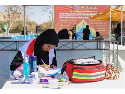 گزارش تصویری «مسابقات کتل بل» در سومین دوره المپیاد سراسری آمادگی جسمانی و تندرستی در بخش بانوان 6