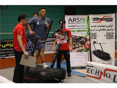 گزارش تصویری نخستین دوره مسابقات قهرمانی کشور کار با دستگاه و ابزار آمادگی جسمانی در بخش آقایان