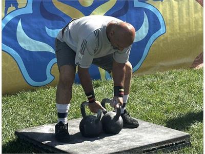 گزارش تصویری «مسابقات کتل بل» در سومین دوره المپیاد سراسری آمادگی جسمانی و تندرستی در بخش مردان 2