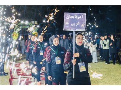 گزارش تصویری آیین افتتاحیه سومین دوره المپیاد سراسری فدراسیون آمادگی جسمانی و تندرستی در بخش بانوان